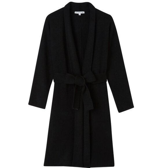 100% Cashmere LUXE SHORT ROBE - The Cashmere Project - Picture 4 of 5